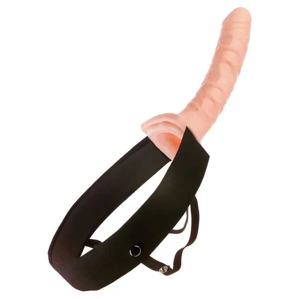 Fetish Fantasy Series Hollow Strap On Flesh 10 Inch