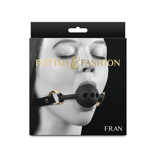 Fetish & Fashion Fran Ball Gag - Black