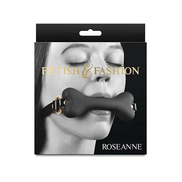 Fetish & Fashion Roseanne Ball Gag – Black