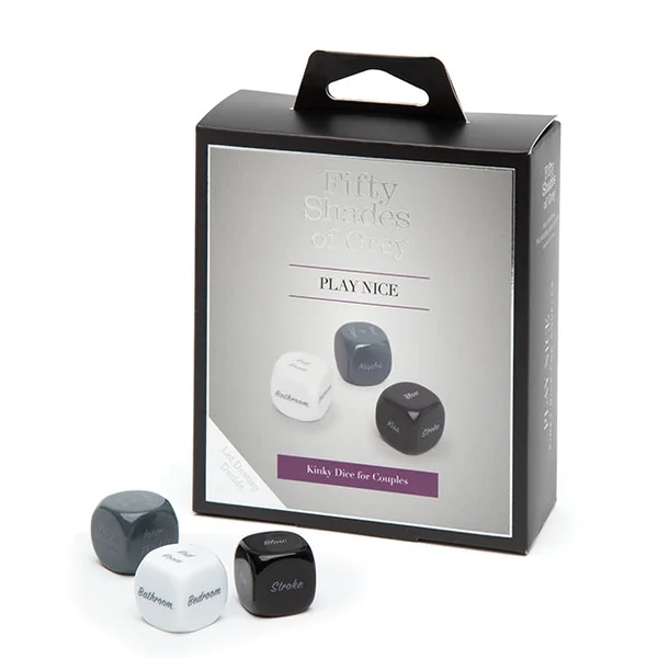 Fifty Shades Of Grey Play Nice Kinky Dice For Couples