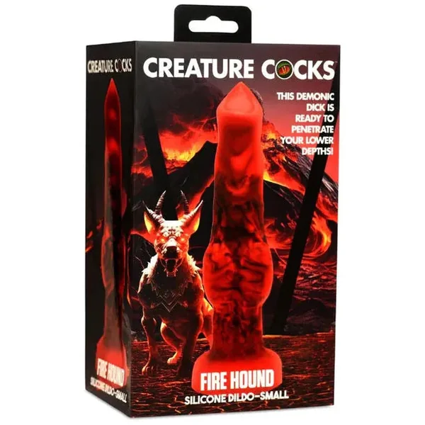 Fire Hound Small Creature Cocks Dildo by XR