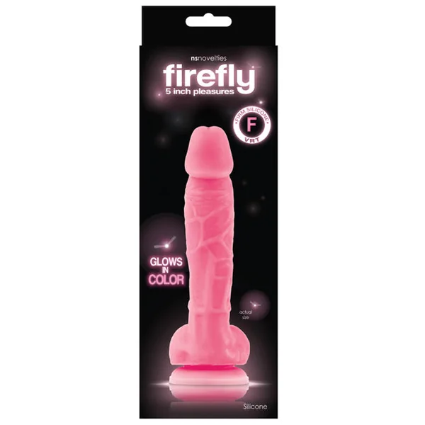 Firefly 5 inch Silicone Glowing Dildo