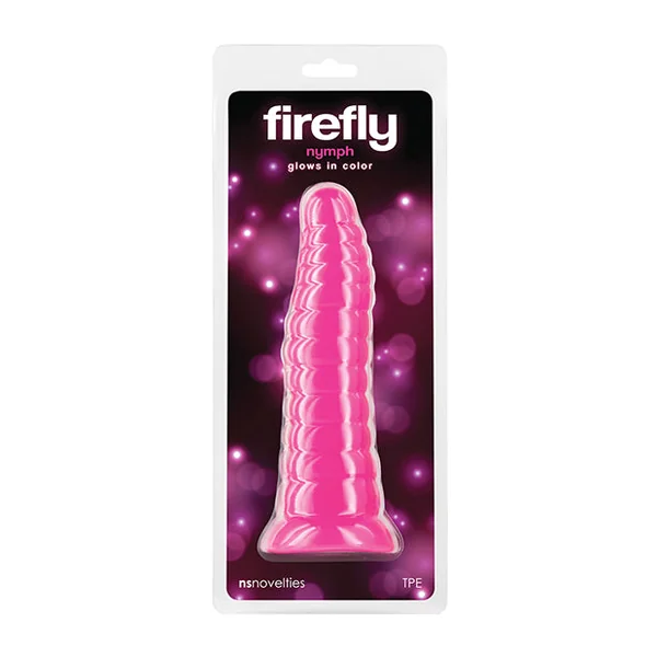 Firefly Nymph Glow in the Dark Dildo - Pink