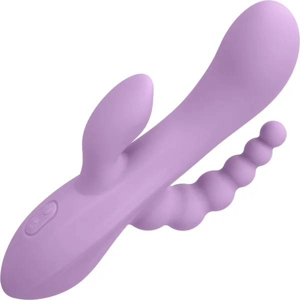 Flex Bend & Hold Triple Rumbler Silicone Triple Stimulation Vibrator By CalExotics