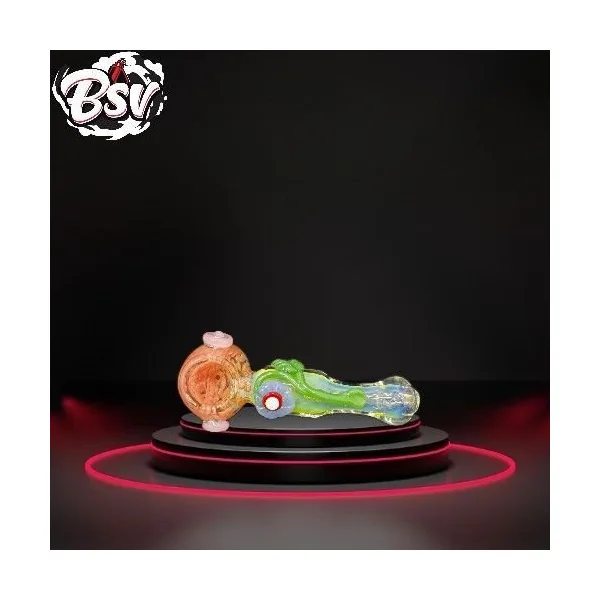 Flower Art Body Hand Pipe Long