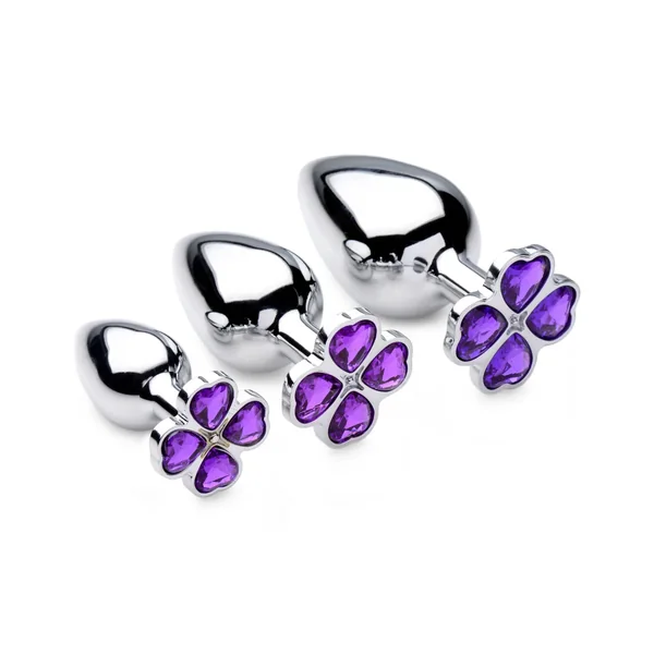 Flower Hearts Anal Plug Set