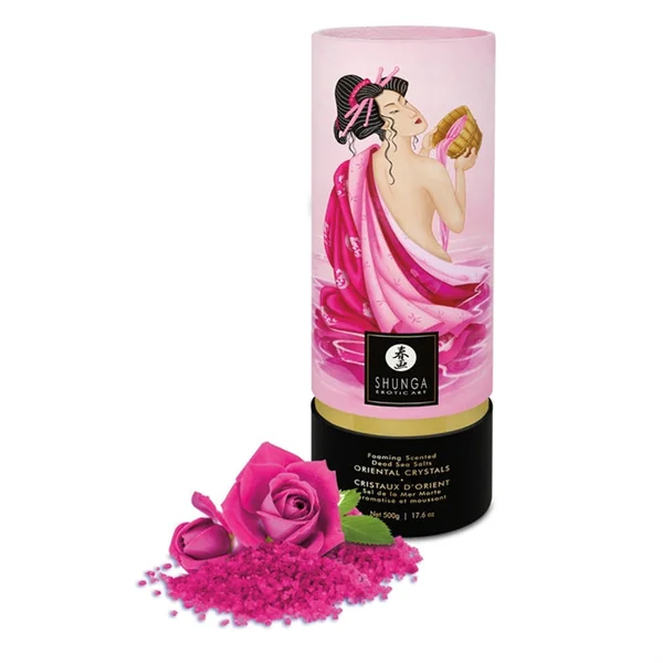 Foaming Scented Dead Sea Salt Oriental Bath Crystals Aphrodisiac by Shunga
