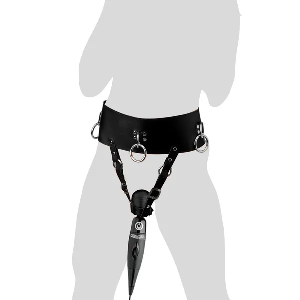 Forced Orgasm Wand Holder Belt