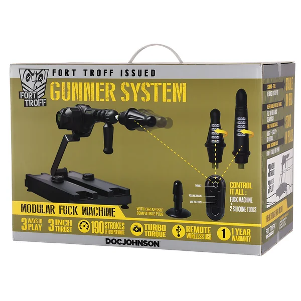 Fort Truff Gunner System Sex Machine by Doc Johnson