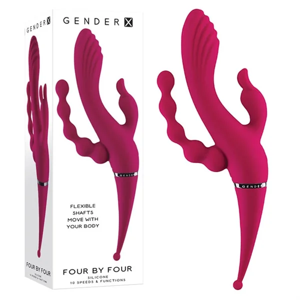 Four By Four Vibrator by Gender X