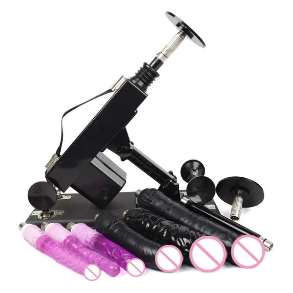 FREDORCH Sex Machine With 3XLR Suction Cup For Women Automatic Vibrator Adult Sex Toys Pumping Gun Love Machine Male Masturbator