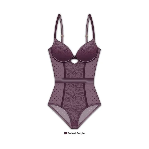 French Affair – Teddy Dot Band Potent Purple – Queen