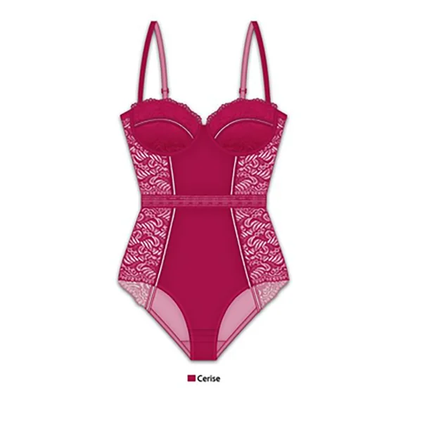 French Affair – Teddy Mid Band Cerise – Queen