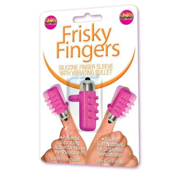 FRISKY FINGERS SILICONE SLEEVE PURPLE