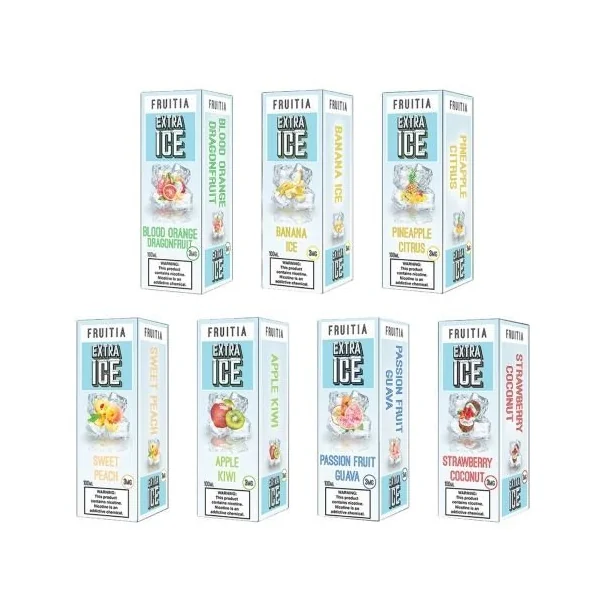 Fruitia Extra Ice Passion Fruit Guava 6mg