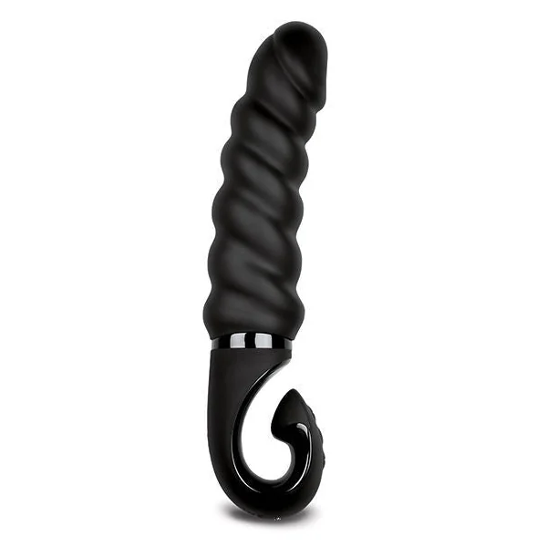 Fun toys gjack 2 dildo vibrator black sex toy easy and smart