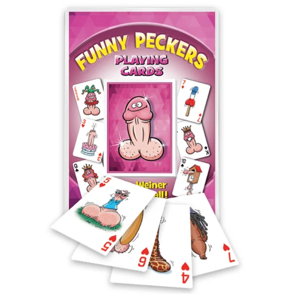 Funny Peckers Playing Cards