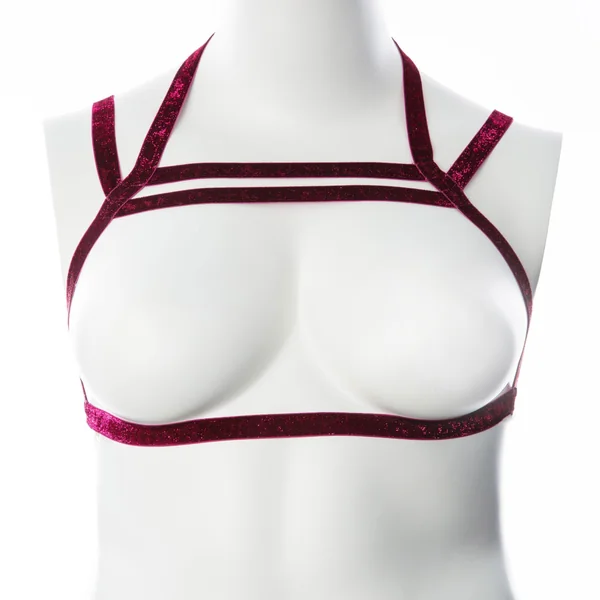 Gender Fluid Sugar Coated Harness - Small-large - Raspberry