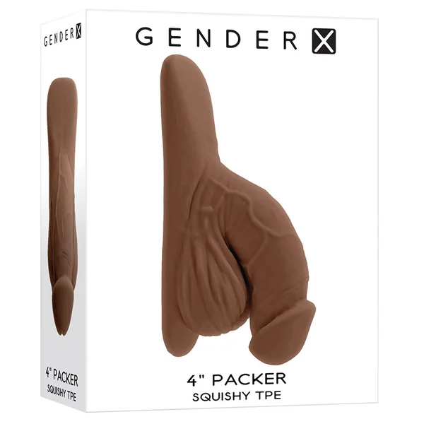 Gender X 4" Silicone Packer - Dark