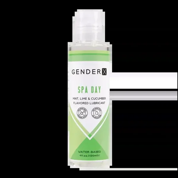 Gender X – Spa Day – Mint, Lime & Cucumber Flavored Lubricant – 2 oz