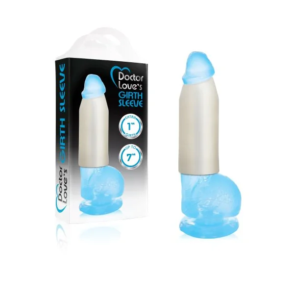 GIRTH SLEEVE 1IN EXTRA GIRTH TRANSLUCENT 7IN TRIM-TO-FIT