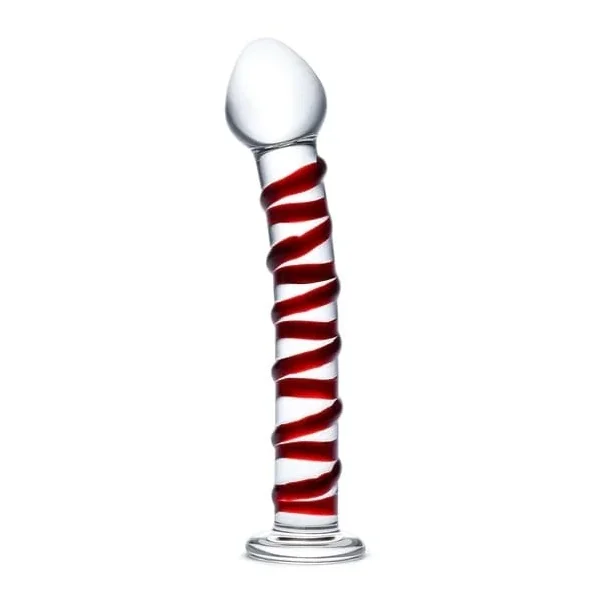 Glas – Mr Swirly G-Spot Dildo | 8 inches