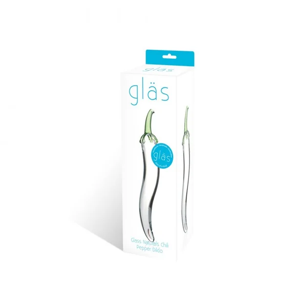 GLAS NATURALS CHILI PEPPER DILDO