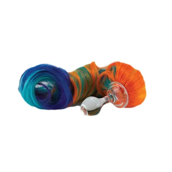 Glass Rainbow My Lil Pony Tail Plug