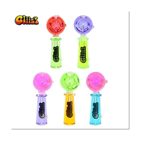 Gliizy 4.4 Glycol Dual Color Hand Pipe Pink/Blue