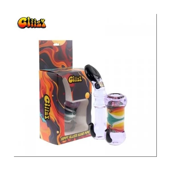 Gliizy 4.5in Hippy Bubbler Purple