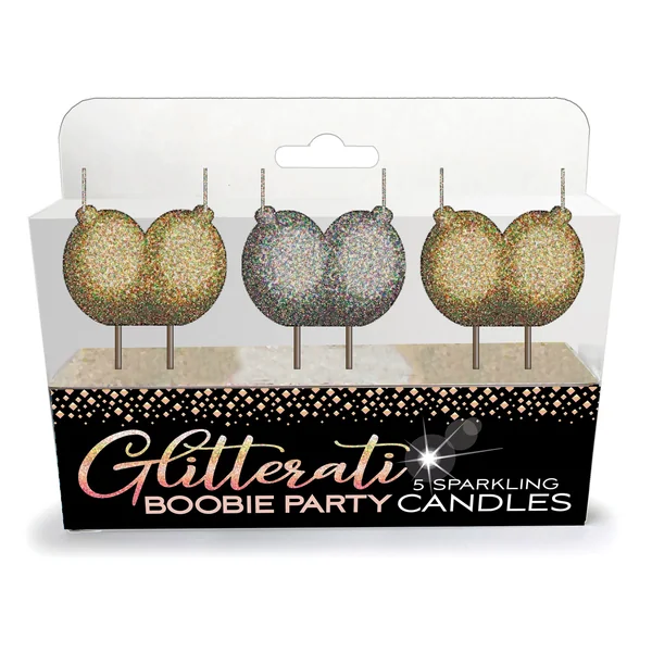 GLITTERATI BOOBIE CANDLE SET