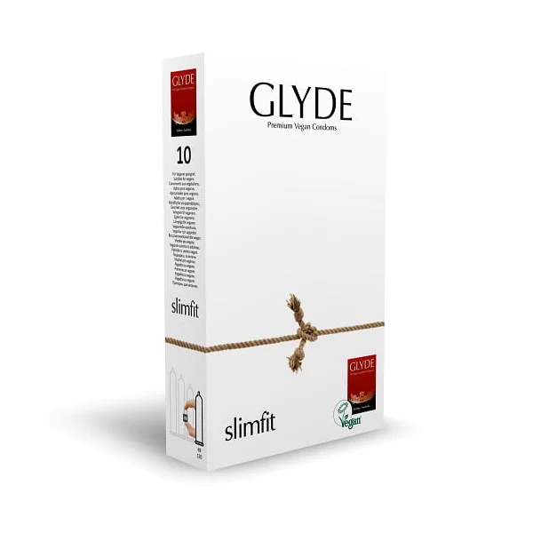 Glyde Ultra Slimfit Vegan Condoms 10 Pack