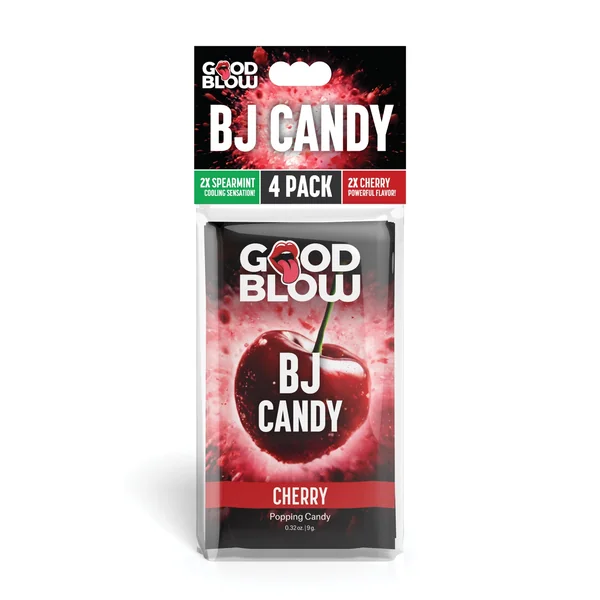 Good Blow Bj Sampler Pack - Pack of 4, Spearmint/Cherry
