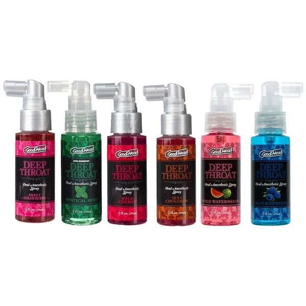 Good Head Deep Throat Flavored Oral Sex Numbing Spray | 2 oz