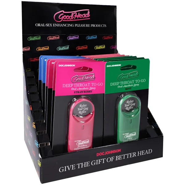 GOODHEAD DEEP THROAT DISPLAY TO GO
