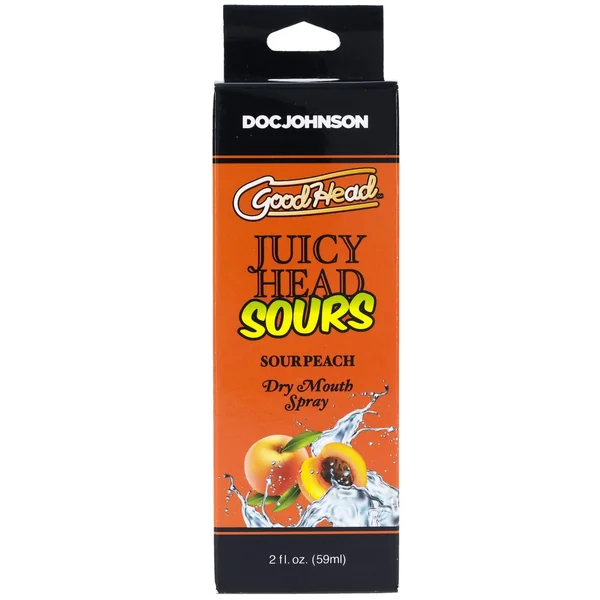 Goodhead - Juicy Head - Dry Mouth Spray - Sour Peach - 2 Oz