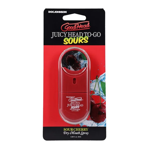 Goodhead™ Juicy Head to Go Sour Cherry Oral Sex Spray by Doc Johnson