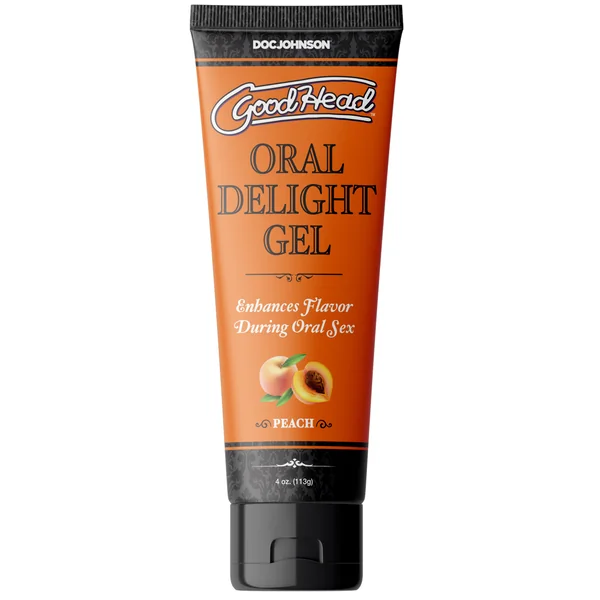 Goodhead - Oral Delight Gel - Peach - 4 Oz.