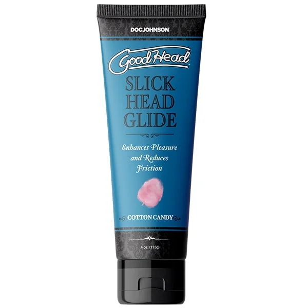 GOODHEAD SLICK HEAD GLIDE 4 OZ COTTON CANDY