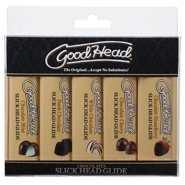 GoodHead Slick Head Glide - Chocolate 1oz 5Pk