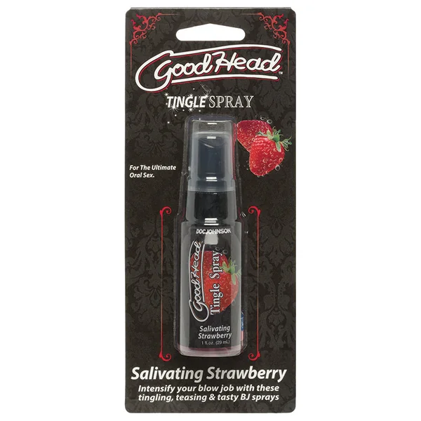 GoodHead Tingle Spray - Salivating Strawberry 1oz