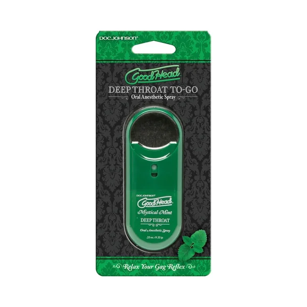 Goodhead to Go – Deep Throat Spray .33oz. Mystical Mint