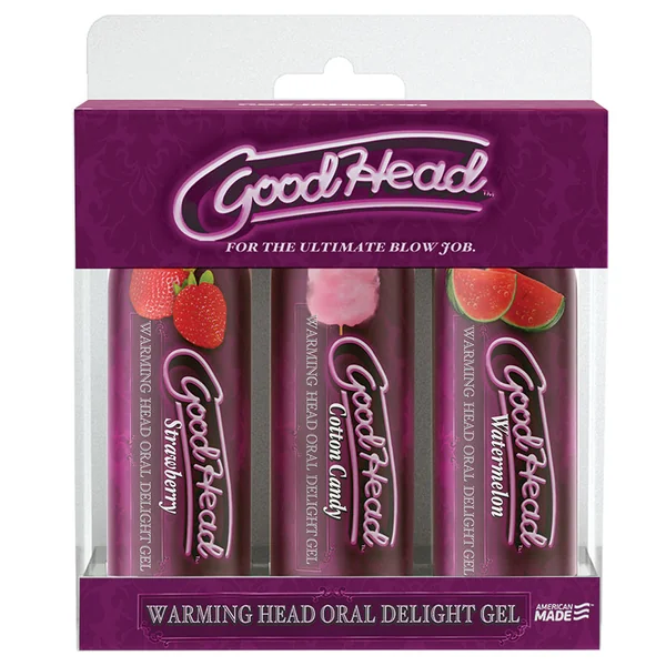 GoodHead Warming Head Oral Delight Gels - 3 Pack 2oz