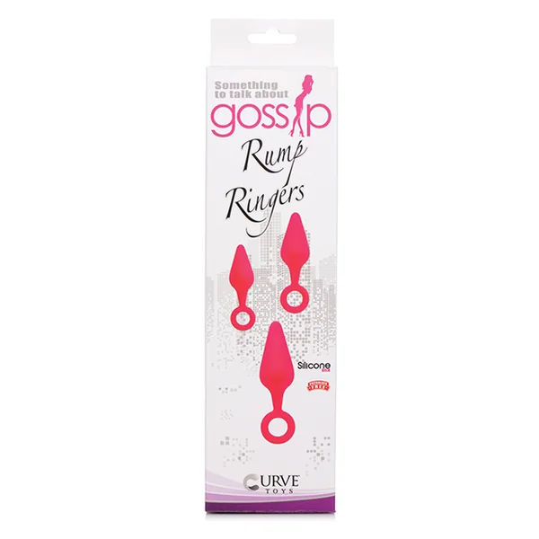 GOSSIP RUMP RINGERS ANAL TRAINER SET MAGENTA