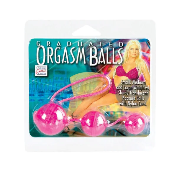 GRADUATED ORGASM BALLS PINK