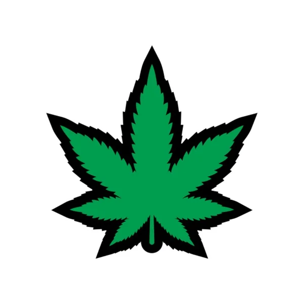 GREEN MARIJUANA LEAF PIN (NET)