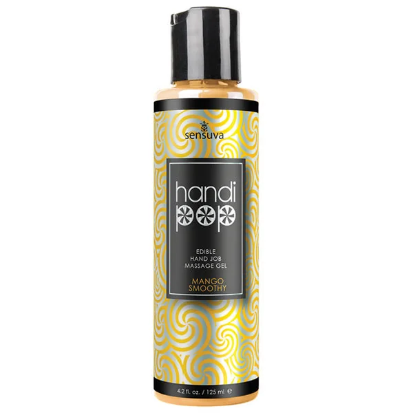 Handipop Hand Job Massage Gel - 4.2 Oz Bottle Mango Smoothie