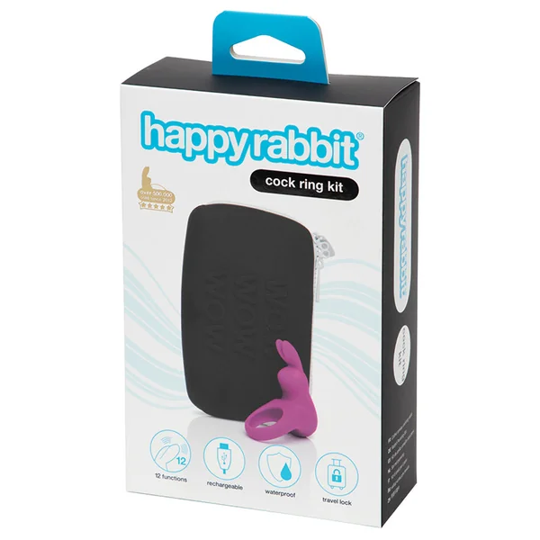 Happy Rabbit Cock Ring Kit (2 Piece)