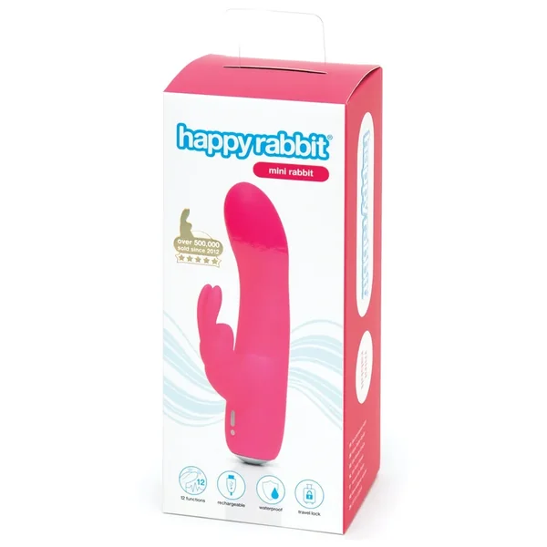 Happy Rabbit Mini Rabbit Rechargeable – Pink