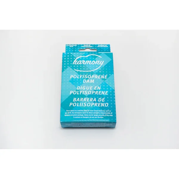 Harmony Non Latex Dental Dams 6pk